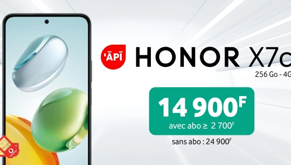 Honor X7c 256 Go chez Vodafone